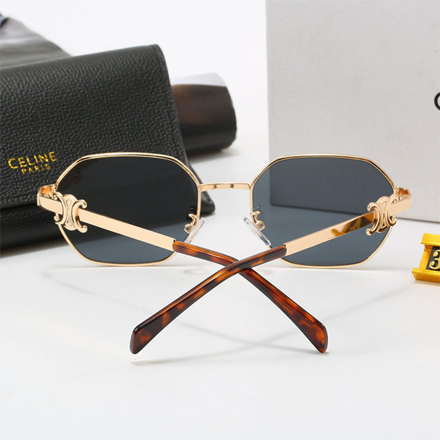 Vintage Metal Frame Sunglasses