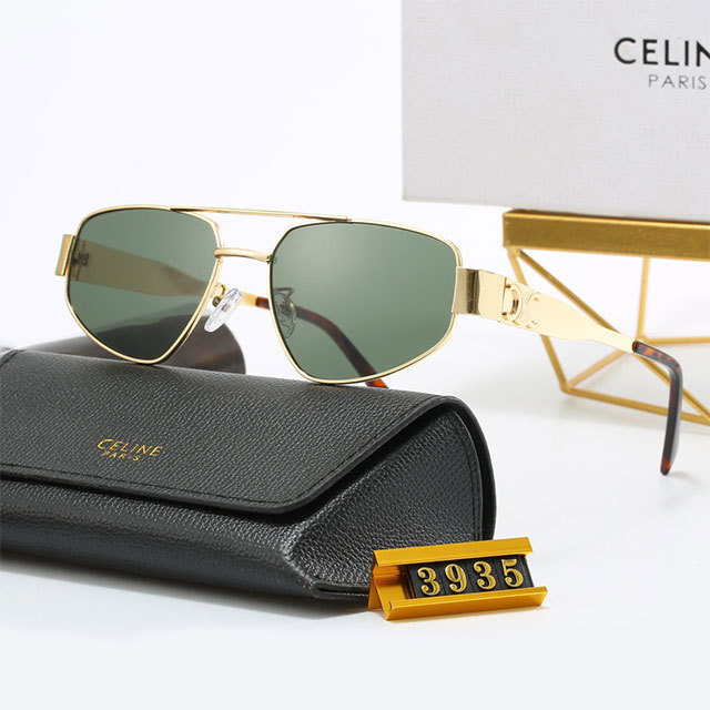 Retro Metal Frame Sunglasses
