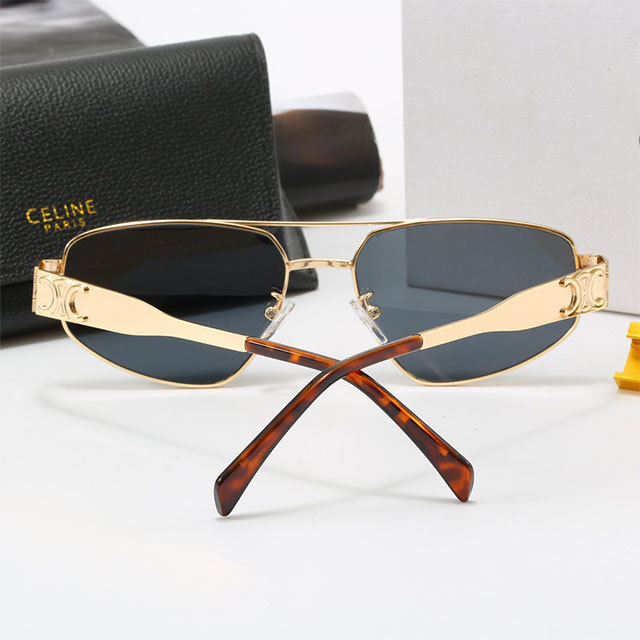 Retro Metal Frame Sunglasses