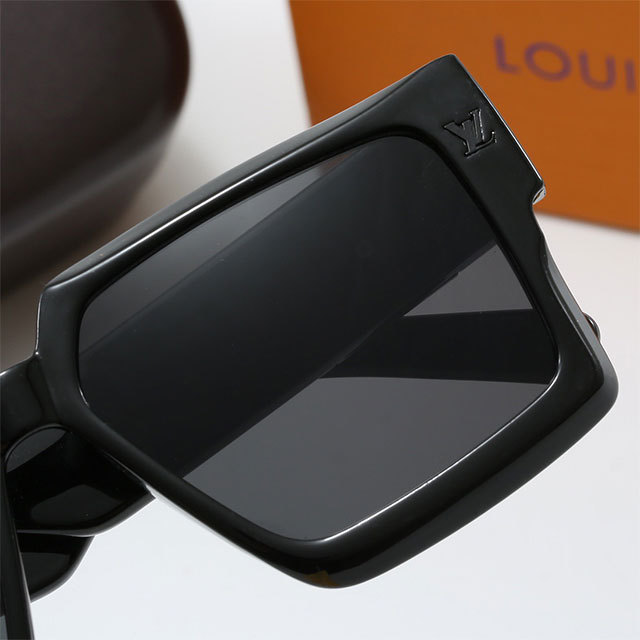 Gradient Color Square Fashion Glasses