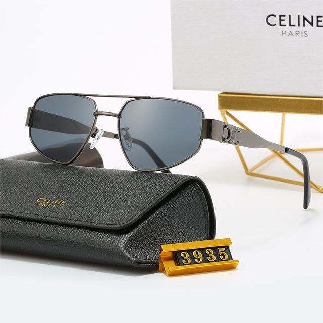Retro Metal Frame Sunglasses