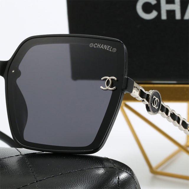 Large Frame Simple Design Sunglasses