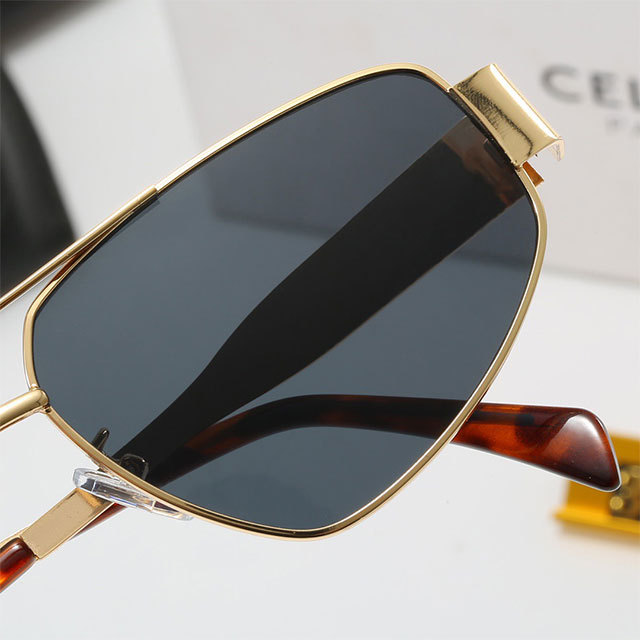 Retro Metal Frame Sunglasses