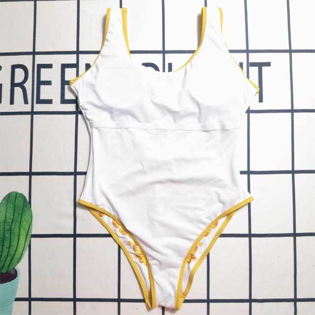 Printed Backless Sexy One Piece