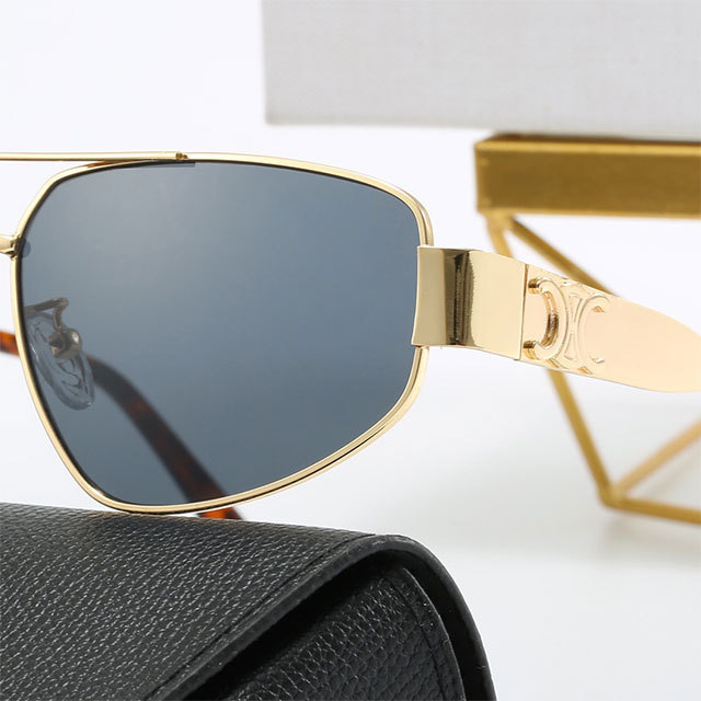 Retro Metal Frame Sunglasses