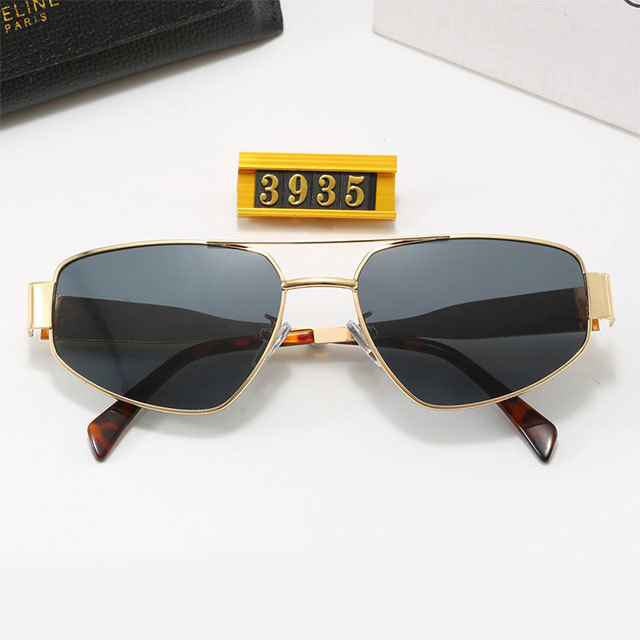 Retro Metal Frame Sunglasses