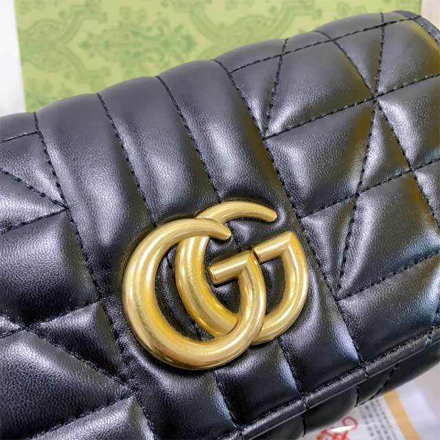 Metal Logo Leather Fashion Messenger Bag