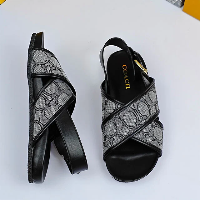 Open Toe Ankle Straps Flat Sandals