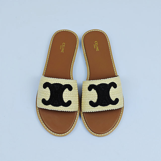 Vacation Style Fashion Flat Slides Shoes
