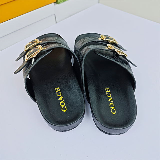 Beach Fashion Adjustable Straps Flat Slides