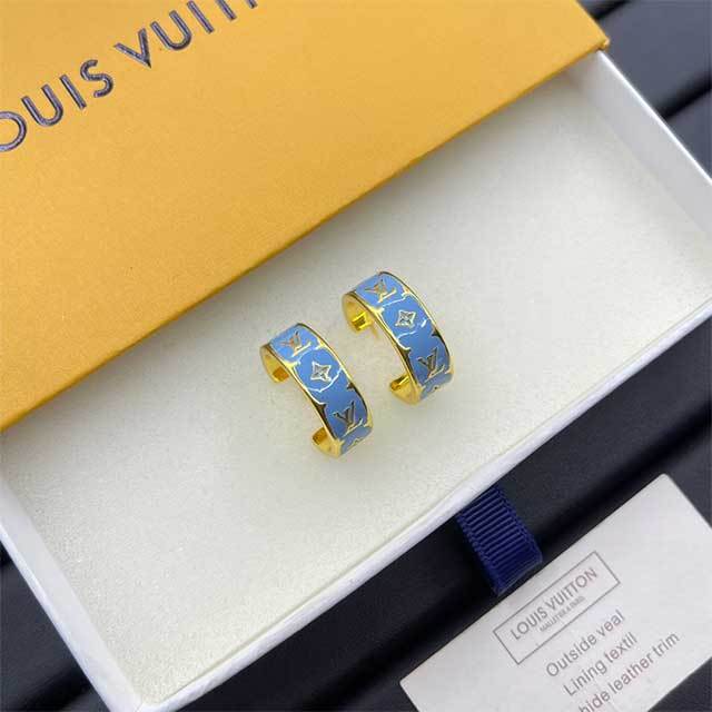 Rhinestone Decor Luxury Earrings(including the box )