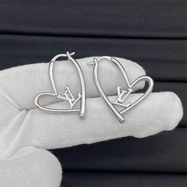 Rhinestone Decor Luxury Earrings(including the box )