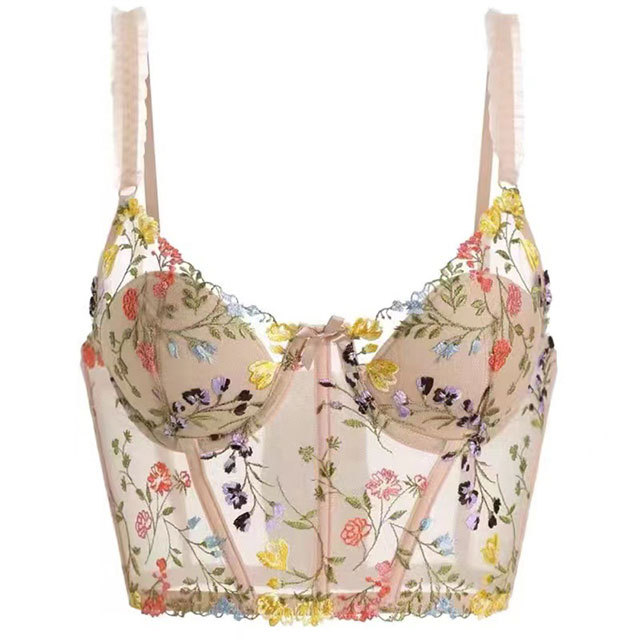 Floral Corset Cami Top