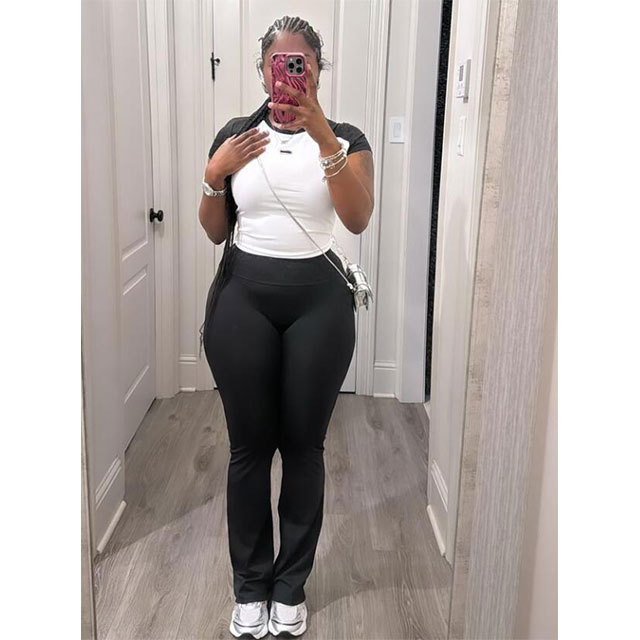 Color Block Yoga Pant Set