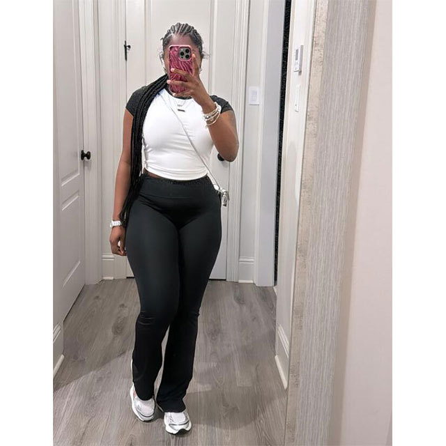 Color Block Yoga Pant Set