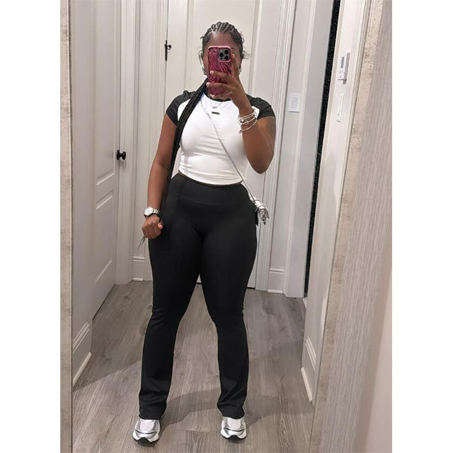 Color Block Yoga Pant Set