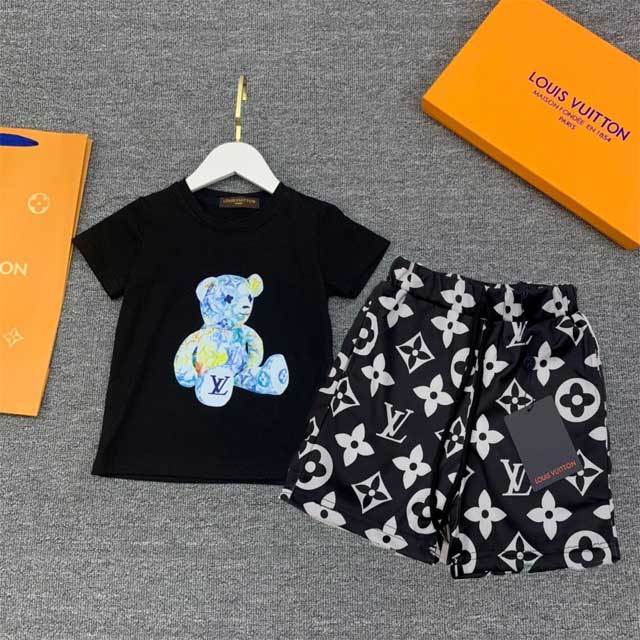 Printed Fashion Kids Two Piece Set(no trouser string)