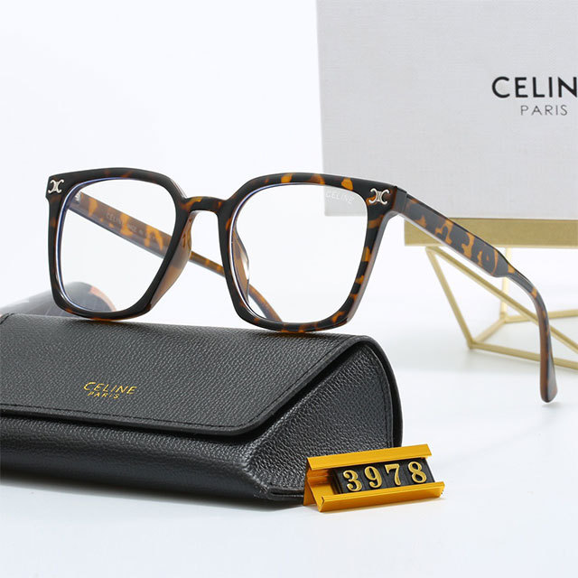 Square Fashion Clear Lens Glasses