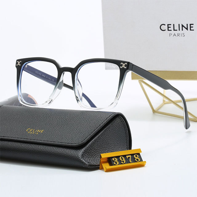 Square Fashion Clear Lens Glasses