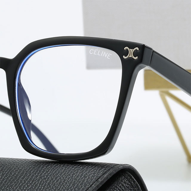 Square Fashion Clear Lens Glasses