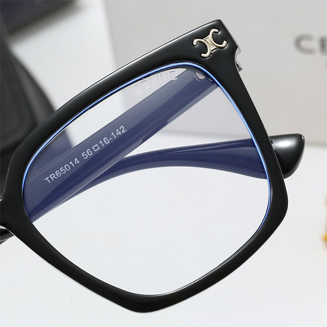 Square Fashion Clear Lens Glasses