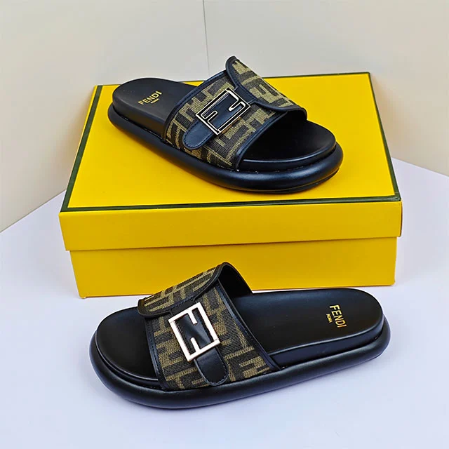 Casual Style Thick Sole Flat Slippers