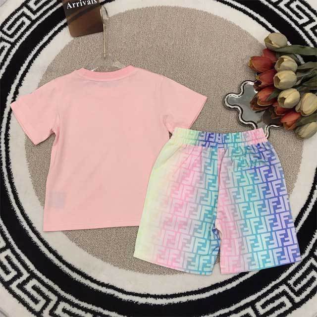 Printed Kids Casual Two Piece Set