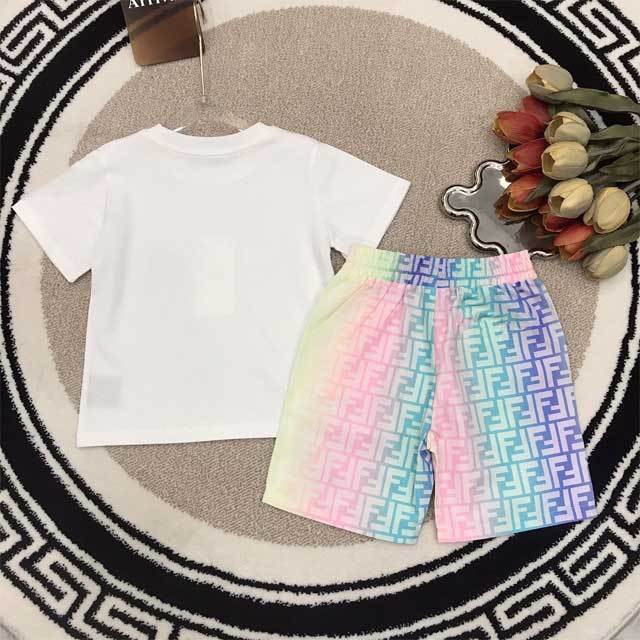 Printed Kids Casual Two Piece Set