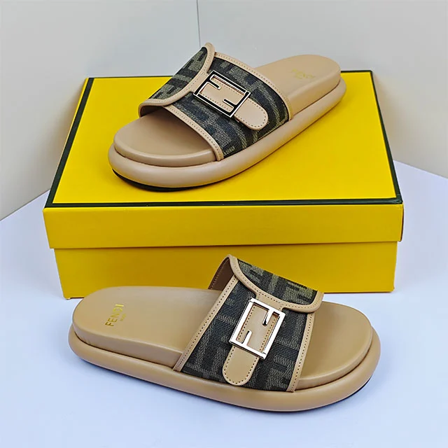 Casual Style Thick Sole Flat Slippers