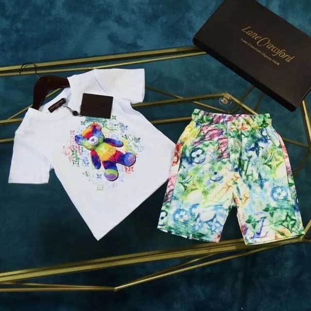 Printed Children Two Piece Set