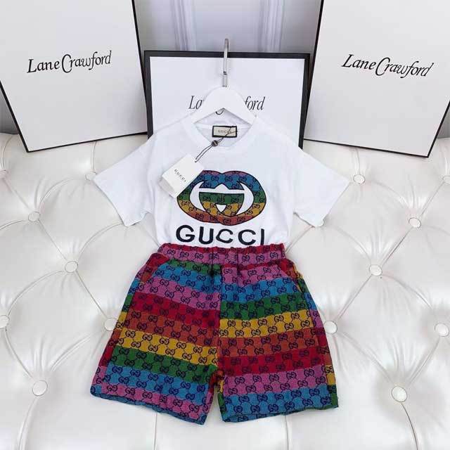 Colorful Print Kids Two Piece Set