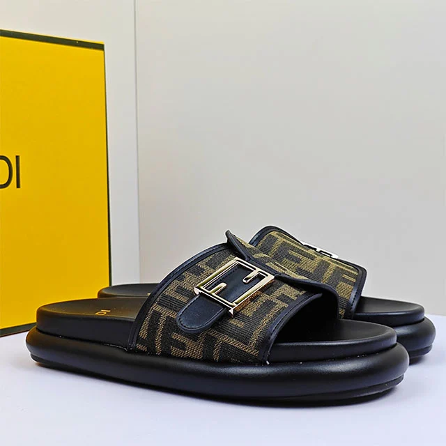 Casual Style Thick Sole Flat Slippers