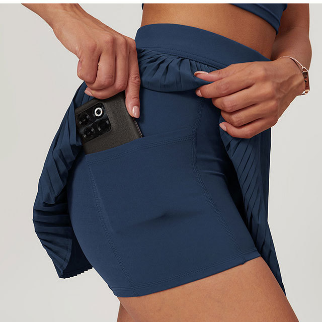 Tank Crop Top Pleated Mini Skirt Set