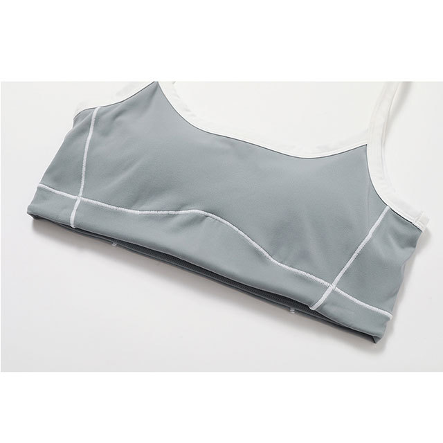 Sports Bra Top High Waist Bell Pant Set