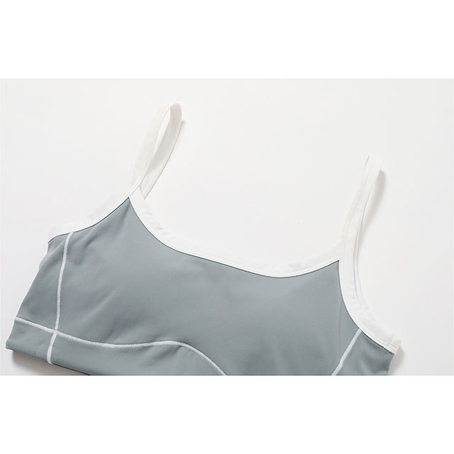 Sports Bra Top High Waist Bell Pant Set