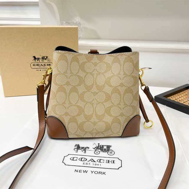 Leather Fashion Crossbody Bucket Bag