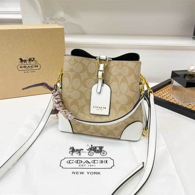 Leather Fashion Crossbody Bucket Bag