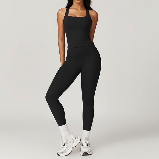 Workout High Waist Tight Yoga Set