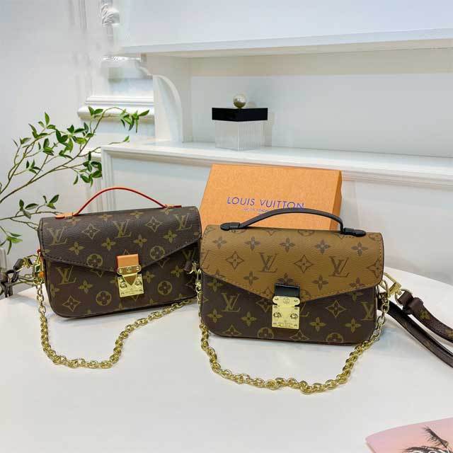 Printed Leather Fashion Messenger Bag