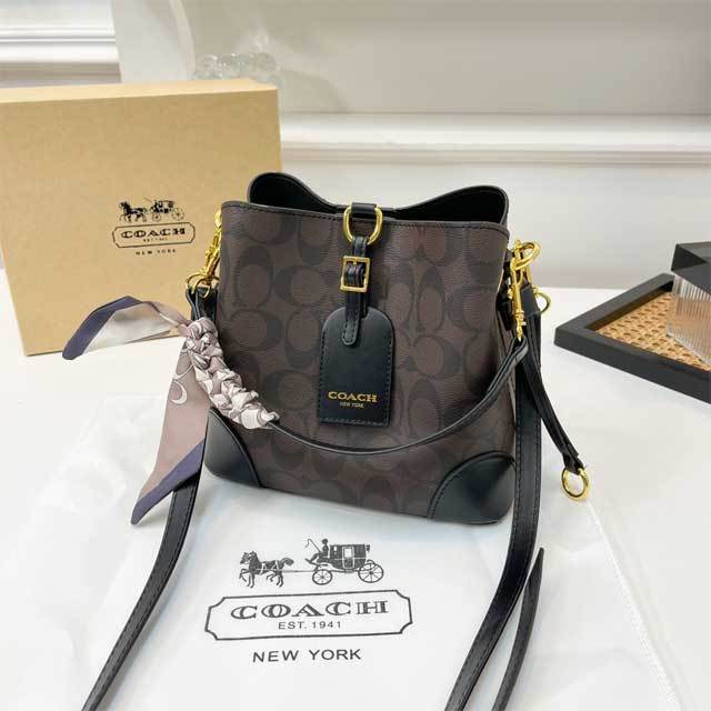 Leather Fashion Crossbody Bucket Bag
