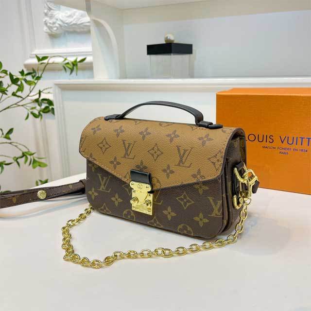 Printed Leather Fashion Messenger Bag