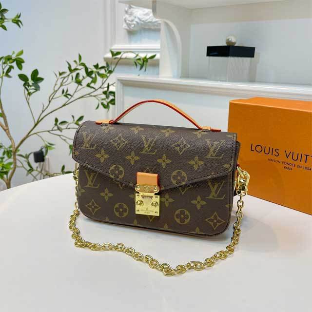 Printed Leather Fashion Messenger Bag