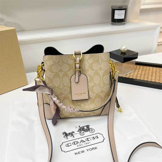 Leather Fashion Crossbody Bucket Bag