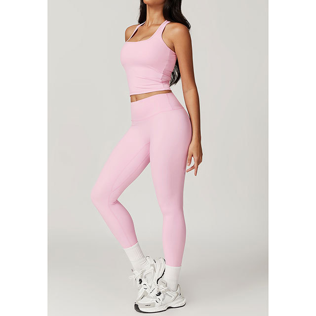 Workout High Waist Tight Yoga Set