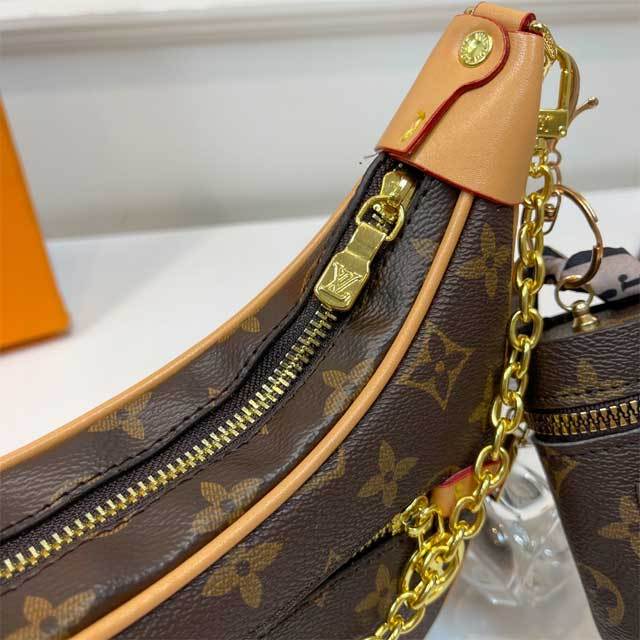 Moon-Shaped Leather Fashion Messenger Bag