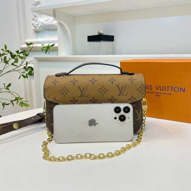 Printed Leather Fashion Messenger Bag