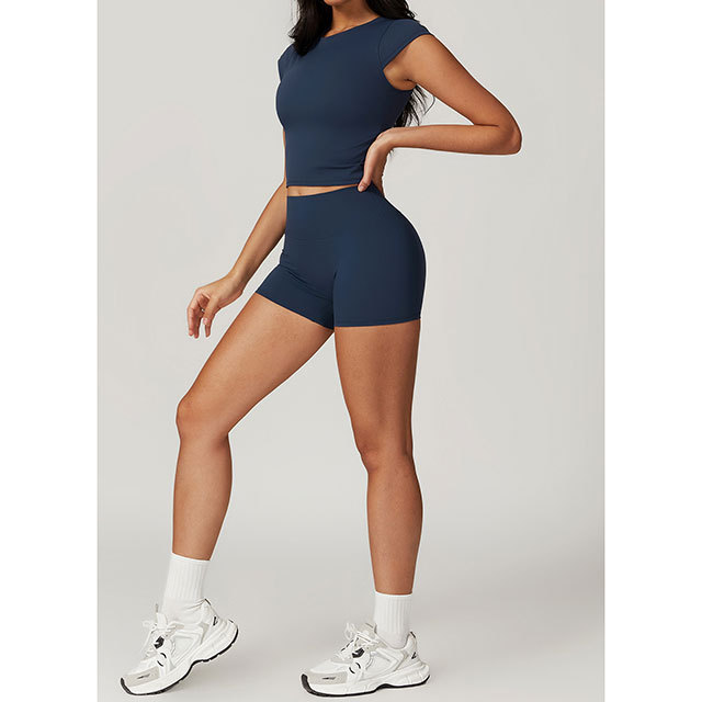 High-Stretch Yoga Sports Short Set