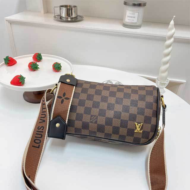 Printed Fashion Leather Messenger Bag