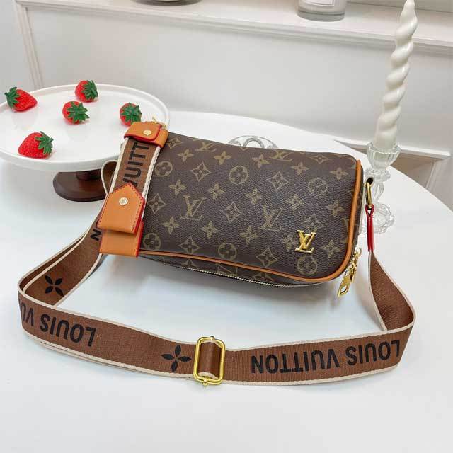 Printed Fashion Leather Messenger Bag