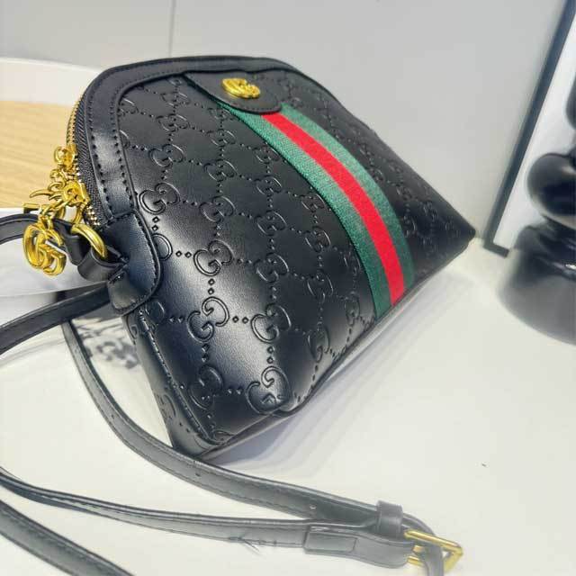 Leather Fashion Embossing Crossbody Bag